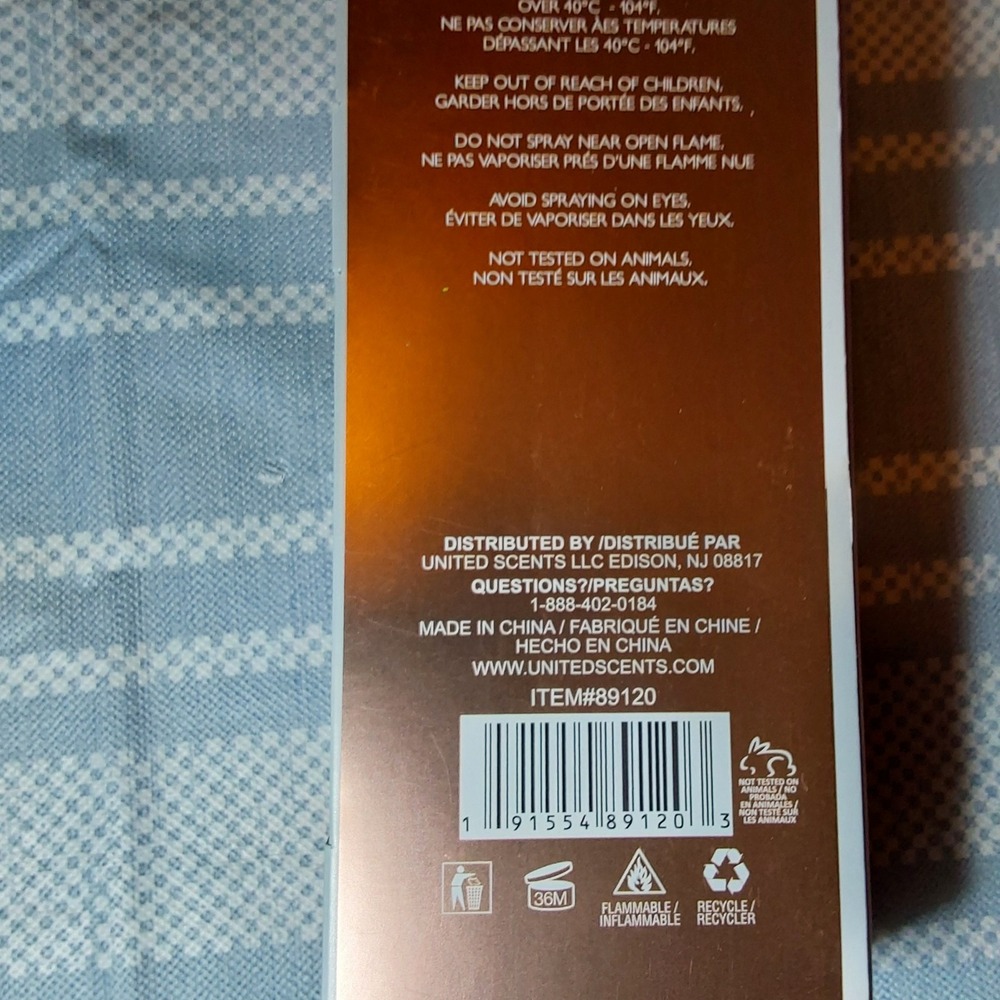 Women's United Scents ELIXIR Eau De Parfum Natural Spray  1.18 oz.‎ NEW - Picture 5 of 7